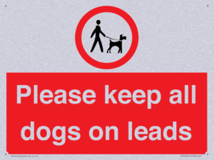 Please keep all dogs on leads